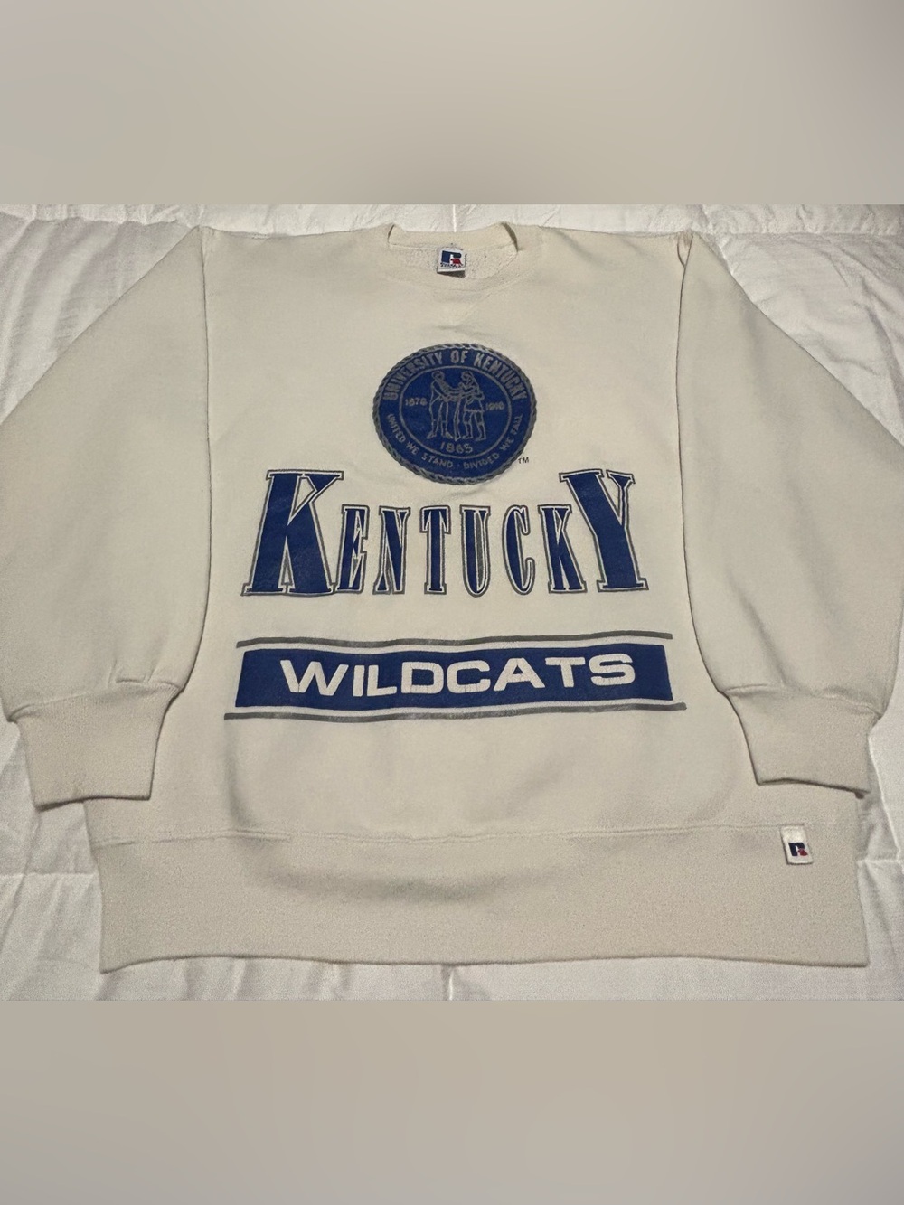 Vintage Russell Athletic University of Kentucky Wildcats Crewneck Sweatshirt L